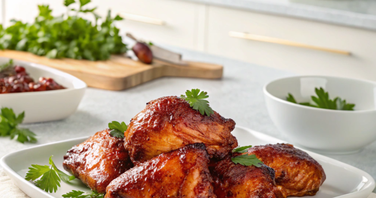 Baked BBQ Chicken: Perfectly Saucy and Tender