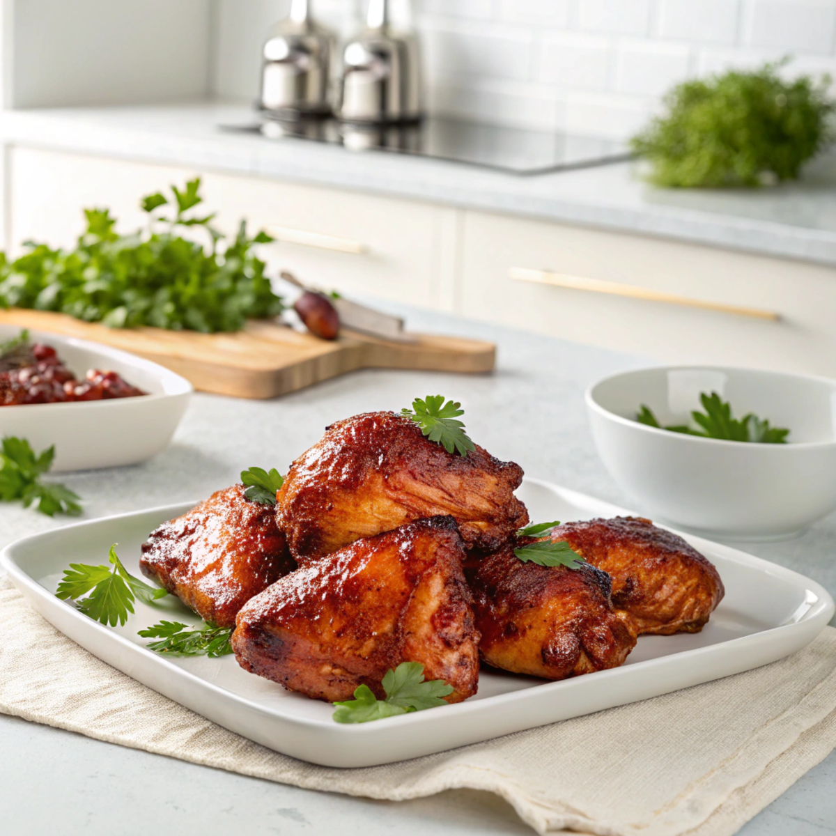 Baked BBQ Chicken: Perfectly Saucy and Tender