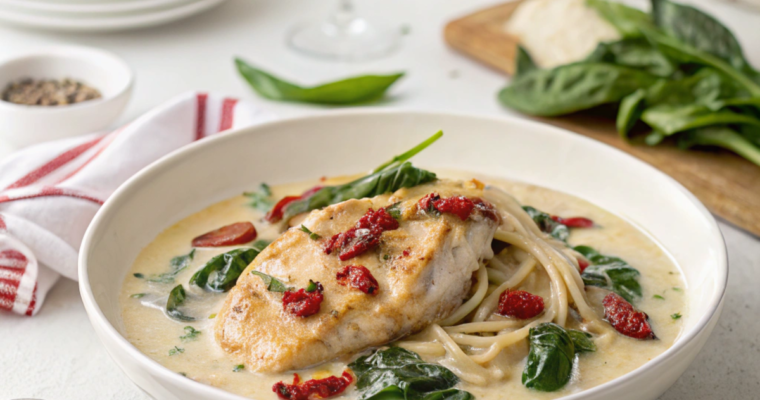Creamy Tuscan Chicken Recipe