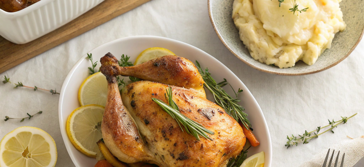 Lemon Herb Roasted Chicken