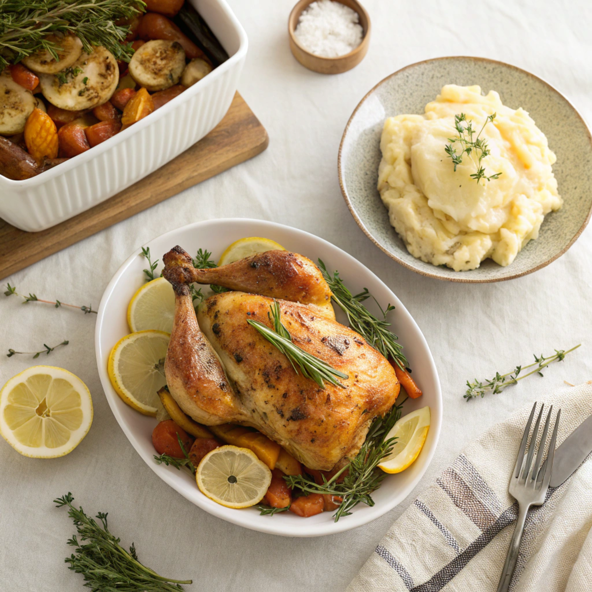 Lemon Herb Roasted Chicken