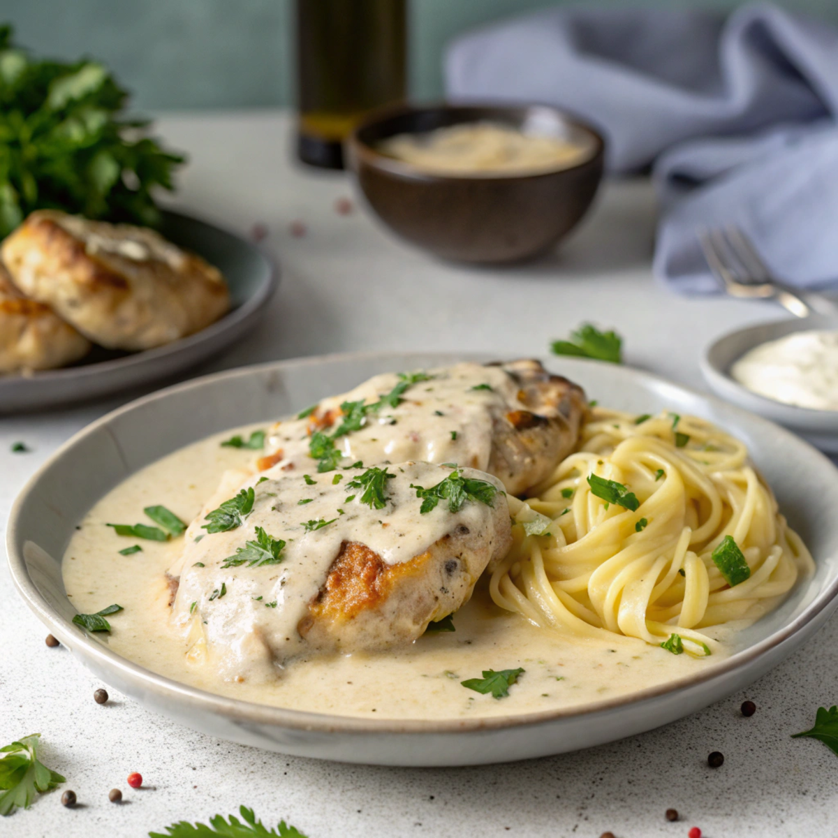 Creamy Garlic Parmesan Chicken