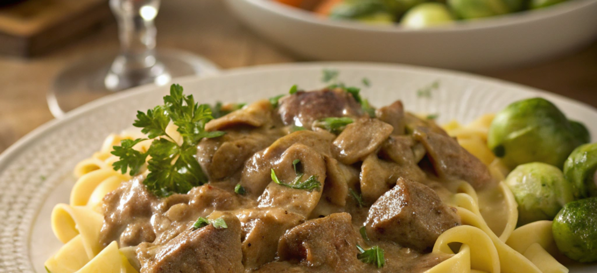 Classic and Creamy Beef Stroganoff Recipe