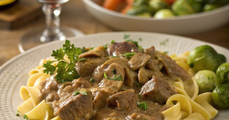 Classic and Creamy Beef Stroganoff Recipe