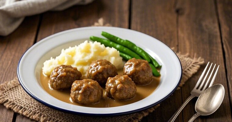 Grandma’s Norwegian Meatballs – A Sunday Tradition