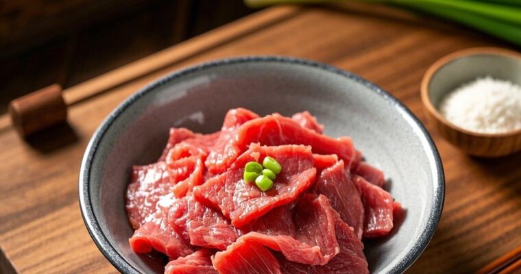 How to Velvet Meat for Stir Fry