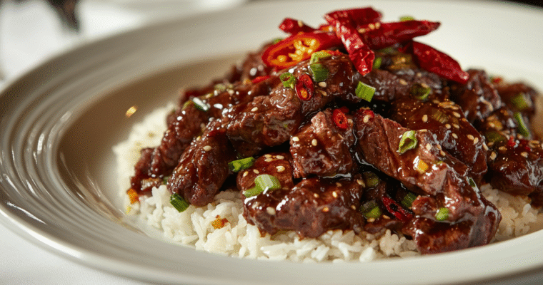 Szechuan Spicy Beef