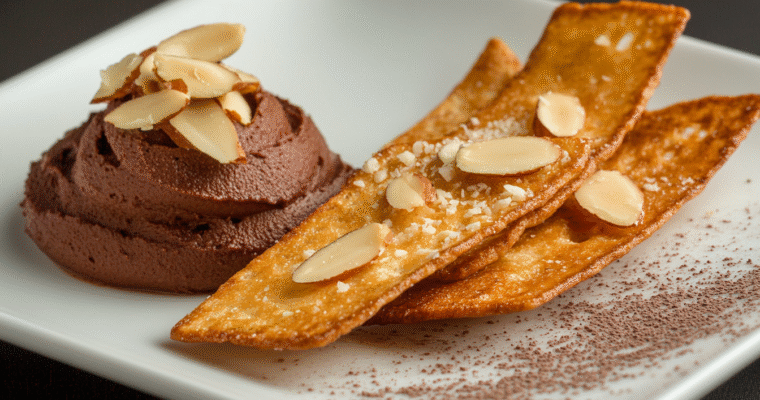 Crispy Almond Tuiles Recipe