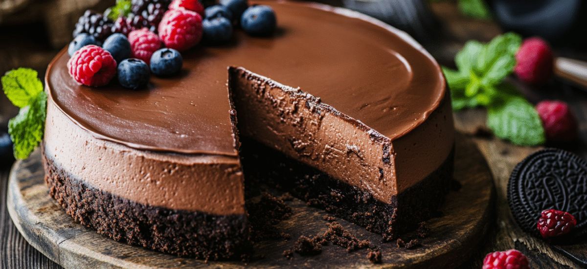 Indulgent Chocolate Cheesecake