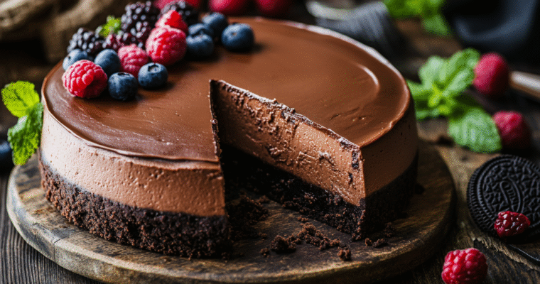 Indulgent Chocolate Cheesecake