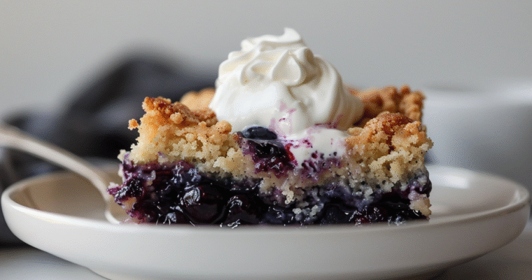 Easy Blueberry Dump Cake