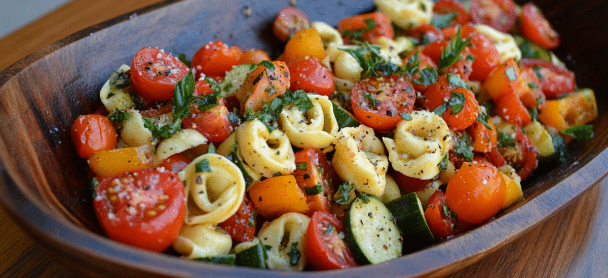 Fresh & Light Cheese Tortellini Pasta Salad