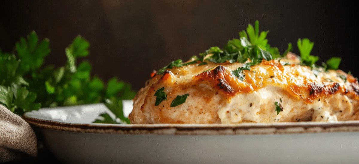 Golden Yogurt Parmesan Chicken
