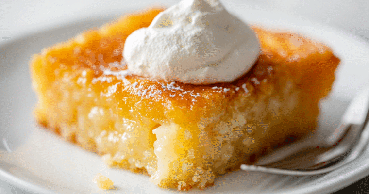 Easy Lemon Dump Cake