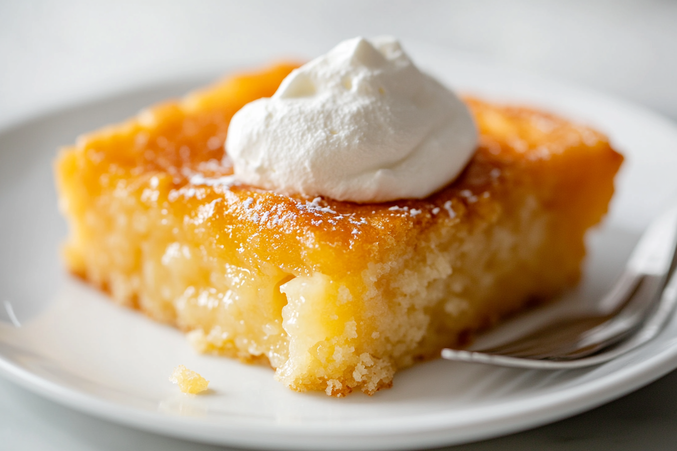 Easy Lemon Dump Cake