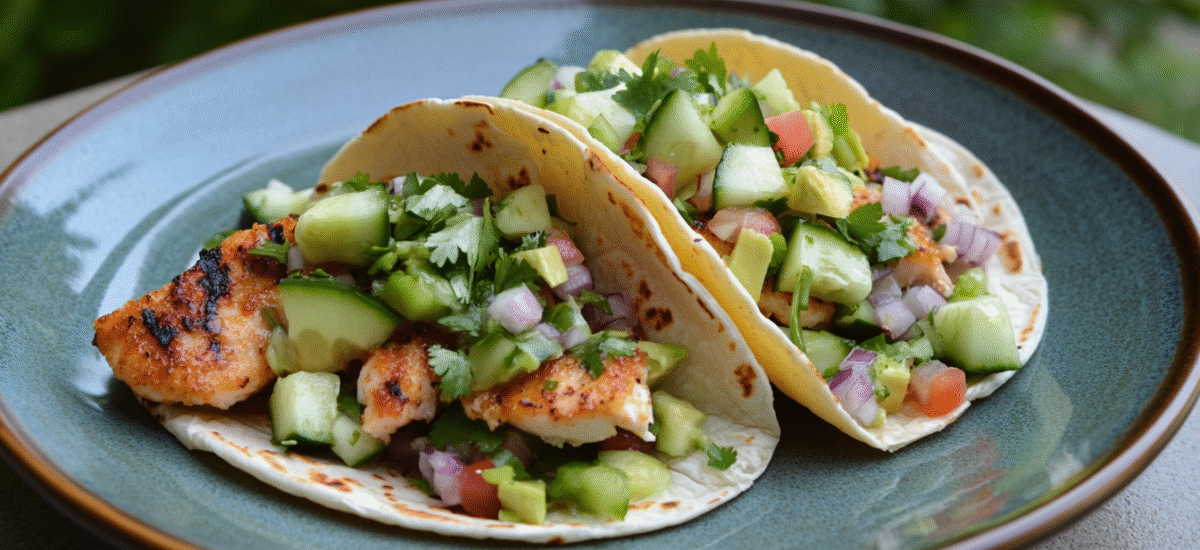 Cucumber Avocado Pico de Gallo