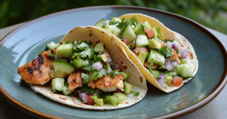Cucumber Avocado Pico de Gallo