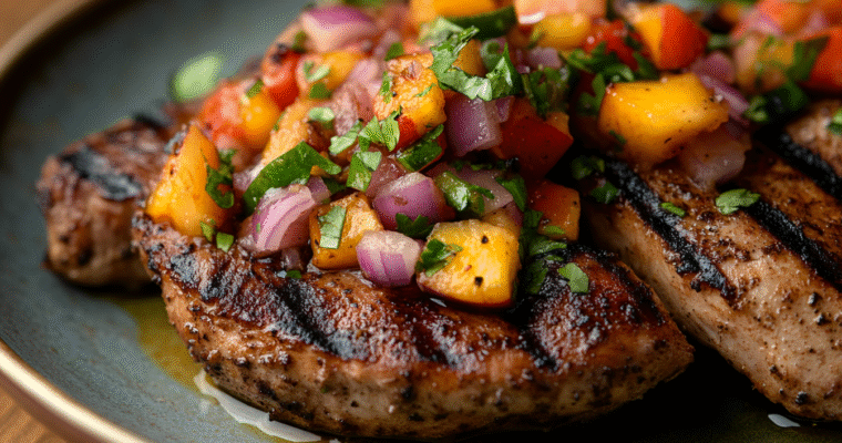 Peach Pico de Gallo