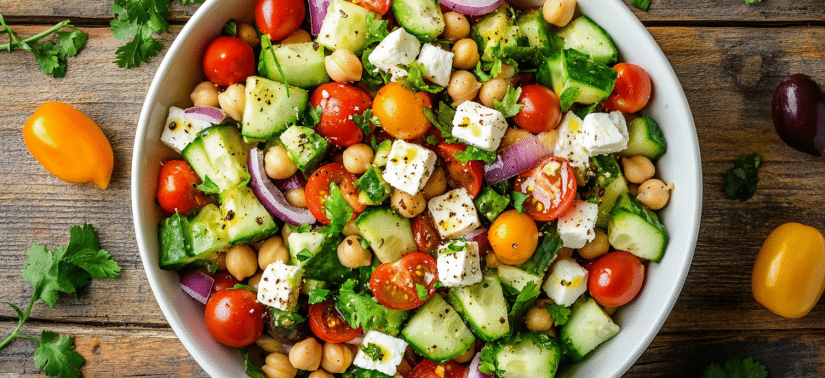 Greek Chickpea Salad