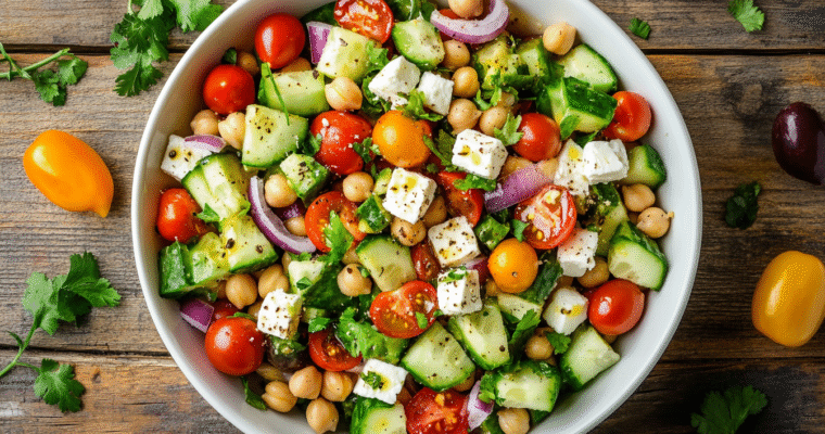 Greek Chickpea Salad